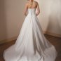 A-line Sweetheart Neckline Strapless Applique beading Wedding Dress Bridal Gown