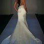 Mermaid Scoop Neckline Strapless Wedding Dress Bridal Gown