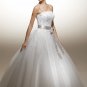 Ball Spaghetti Strap Beading Wedding Dress Bridal Gown