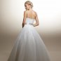 Ball Spaghetti Strap Beading Wedding Dress Bridal Gown