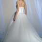 Ball Straight Neckline Strapless Wedding Dress Bridal Gown
