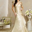 V-neckline Wedding Dress Bridal Gown