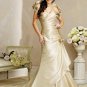 V-neckline Wedding Dress Bridal Gown
