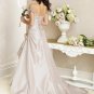 Sexy Deep V-neckline Backless Lace-up Wedding Dress Bridal Gown