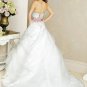 New Design Appliques Organza  Wedding Dress Bridal Gown