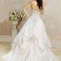 Sweetheart Neckline Strapless Appliques Beading Wedding Dress Bridal Gown