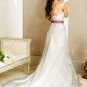 Sweetheart Neckline Strapless Appliques Tuller Wedding Dress Bridal Gown