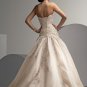 Ball Sweetheart Neckline Strapless Wedding Dress Bridal Gown
