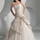 Sweetheart Neckline Beading Tuller  Wedding Dress Bridal Gown
