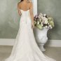 Sweetheart Neckline Strapless Appliques Beading Wedding Dress Bridal Gown