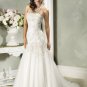 Strapless Appliques Beading Tuller Custom made Wedding Dress Bridal Gown