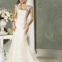 Sexy Mermaid Appliques Jacket  Custom made Wedding Dress Bridal Gown