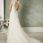 Sexy Mermaid Appliques Jacket Custom made Wedding Dress Bridal Gown