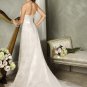 Custom made Lace Strapless Wedding Dress Bridal Gown