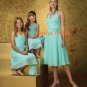 Tea-length Halter Strap Custom-made Chiffon Bridesmaid Dress/Evening Dress/Home Coming