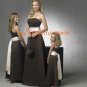 A-line Strapless or Spaghetti Strap Bridesmaid Dress/Evening Dress/Home Coming