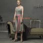 Tea-length Strapless Custom-made Bridesmaid Dress/Evening Dress/Home Coming