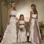 Straight Neckline Pick-up Bridesmaid Dress/Evening Dress/Home Coming