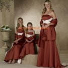 A-line Straight Neckline Strapless Bridesmaid Dress/Evening Dress/Home Coming