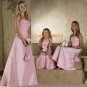 A-line Scoop Neckline Halter Bridesmaid Dress/Evening Dress/Home Coming