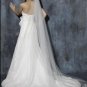 A-line Sweetheart Neckline Appliqued Beaded Custom-made Wedding Dress