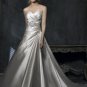 A-line Sweetheart Neckline Lace-up Custom made Wedding Dress