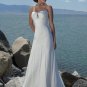 Sexy Backless Chiffon Wedding Dress Bridal Gown