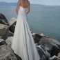 Sexy Backless Chiffon Wedding Dress Bridal Gown