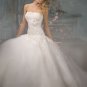 Ball Appliqued Beading Tuller Wedding Dress Bridal Gown