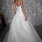 Ball Appliqued Beading Tuller Wedding Dress Bridal Gown