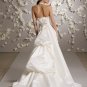 Halter Backless Taffeta Wedding Dress Bridal Gown
