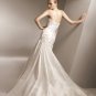 Sheath Strapless Appliqued Beading Taffeta Wedding Dress Bridal Gown
