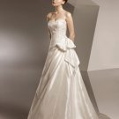 Sweetheart Appliqued Beading Taffeta Wedding Dress Bridal Gown aq0024