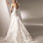 Scoop Neckline Appliqued Beading Wedding Dress Bridal Gown aq0029