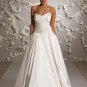 Sweetheart Ball Backless Taffeta Wedding Dress Bridal Gown JH012
