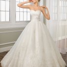 Sweetheart Strapless Ball Gown 2012 Wedding Dress