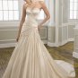 A-line Sweetheart Applique Lace-up 2012 Wedding Dress