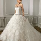 luxury Ball Gown Beading Tulle 2012 Wedding Dress