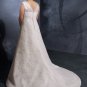 V-neck Lace 2012 Plus Size Wedding Dress