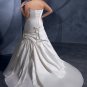 A-line Lace-up 2012 Plus Size Wedding Dress