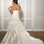 A-line Sweetheart Plus Size Wedding Dress 2012