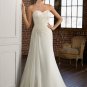 A-line Sweetheart Chiffon 2012 Wedding Dress