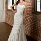 Straight Sweetheart Chiffon 2012 Wedding Dress