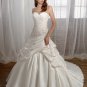 A-line Sweetheart Strapless 2012 Wedding Dress