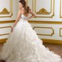 Ball Gown Sweerheart Beading Organza 2012 Wedding Dress