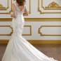 Mermaid Cap Sleeve Drop Waist 2012 Wedding Dress