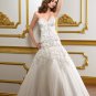 A-line Sweetheart Embroidery and Appliques 2012 Wedding Dress