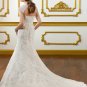 Removable Strap A-line Lace 2012 Wedding Dress