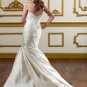 Drop Waist Sweetheart Strapless Mermaid 2012 Wedding Dress
