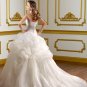 Beading Organza Ball Gown 2012 Wedding Dress